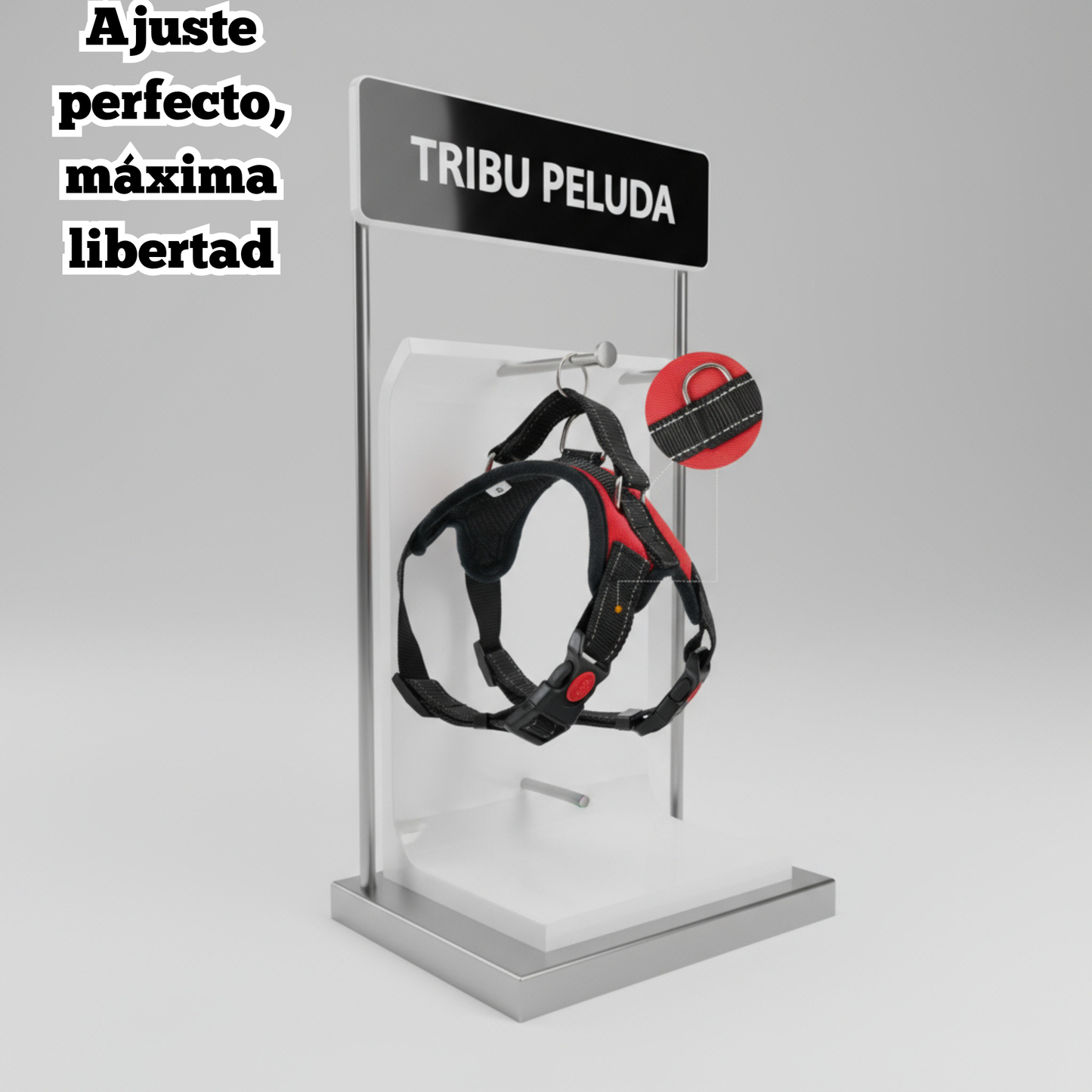 Arnés Ajustable y Resistente para Perros | Reflectante, Cómodo y Seguro para Todo Tamaño – Tribu Peluda