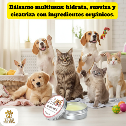 Bálsamo Hidratante para Patas y Nariz de Perros y Gatos | Protector Natural – Tribu Peluda