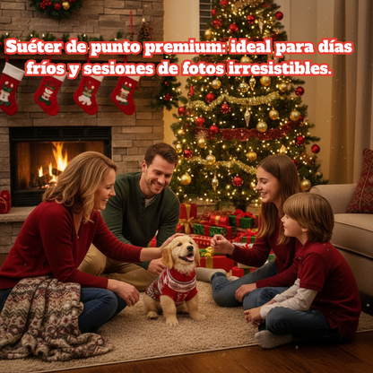 Suéter de Punto Cálido para Perros y Gatos | Ropa de Invierno Suave y Elegante – Tribu Peluda