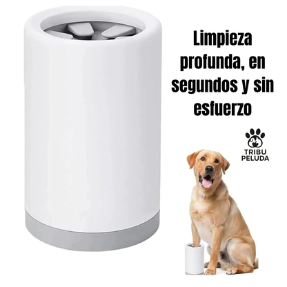 Limpiador de Patas para Perros | Cepillo de Silicona Suave y Antilodo | Mantén tu Hogar Limpio y sin Huellas – Tribu Peluda