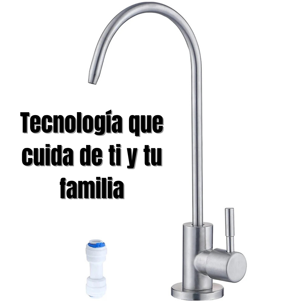 Grifo Purificador de Agua con Filtrado de Plomo | Ideal para Ósmosis Inversa en Cocina