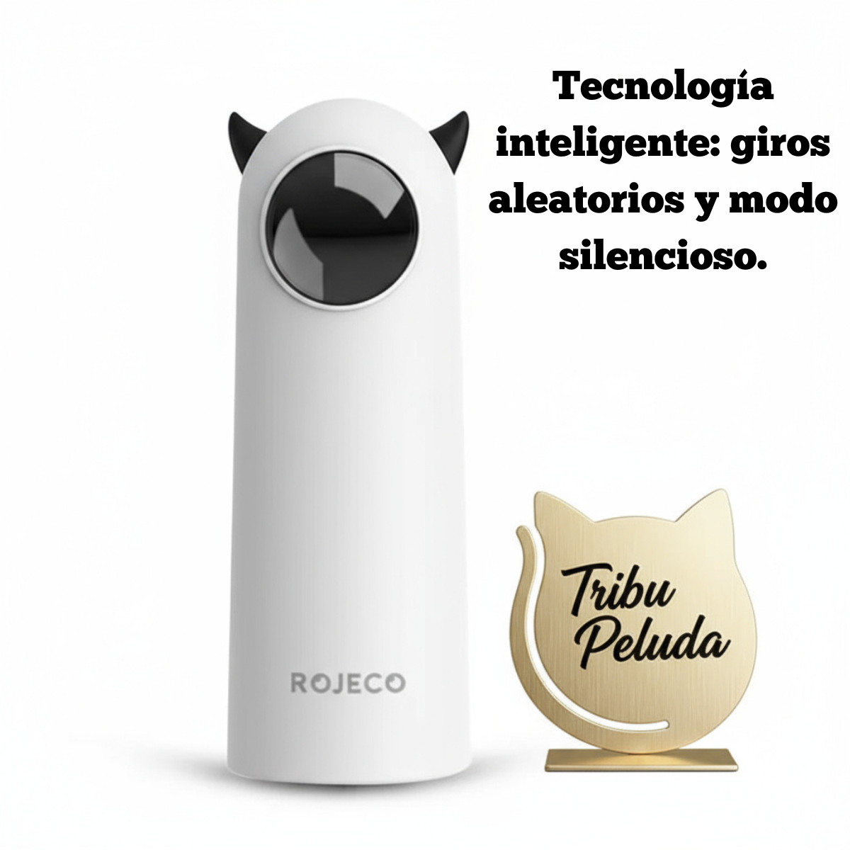 Juguete Automático para Gatos con Láser LED Inteligente | Diversión Interactiva sin Esfuerzo