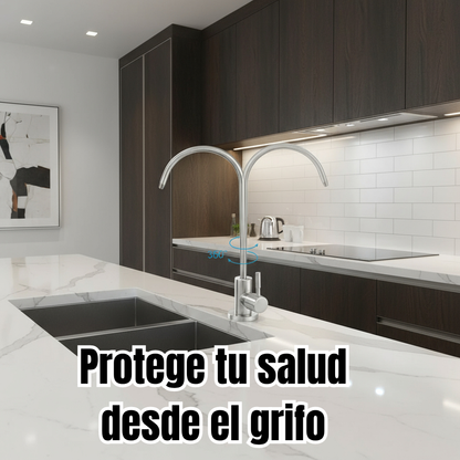 Grifo Purificador de Agua con Filtrado de Plomo | Ideal para Ósmosis Inversa en Cocina