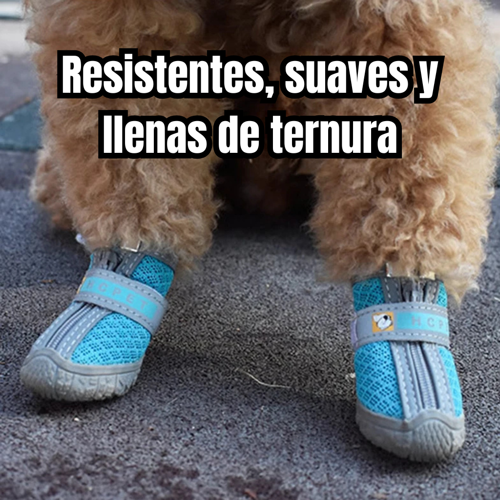 Botas Antideslizantes y Cálidas para Perros | Protección de Patas Impermeable – Tribu Peluda