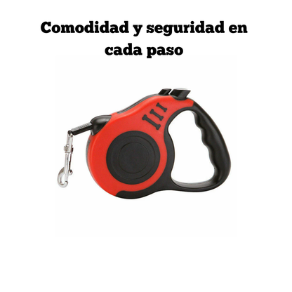 Correa Retráctil Automática para Perros | Control, Comodidad y Seguridad en Cada Paseo