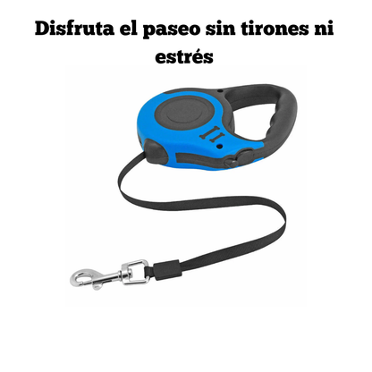 Correa Retráctil Automática para Perros | Control, Comodidad y Seguridad en Cada Paseo