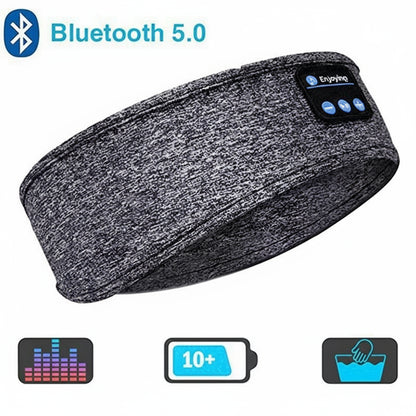Auriculares Bluetooth con Diadema Elástica | Ideal para Deportes y Sueño